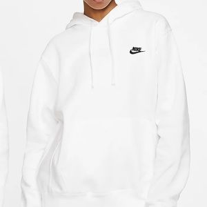 White Nike Hoodie